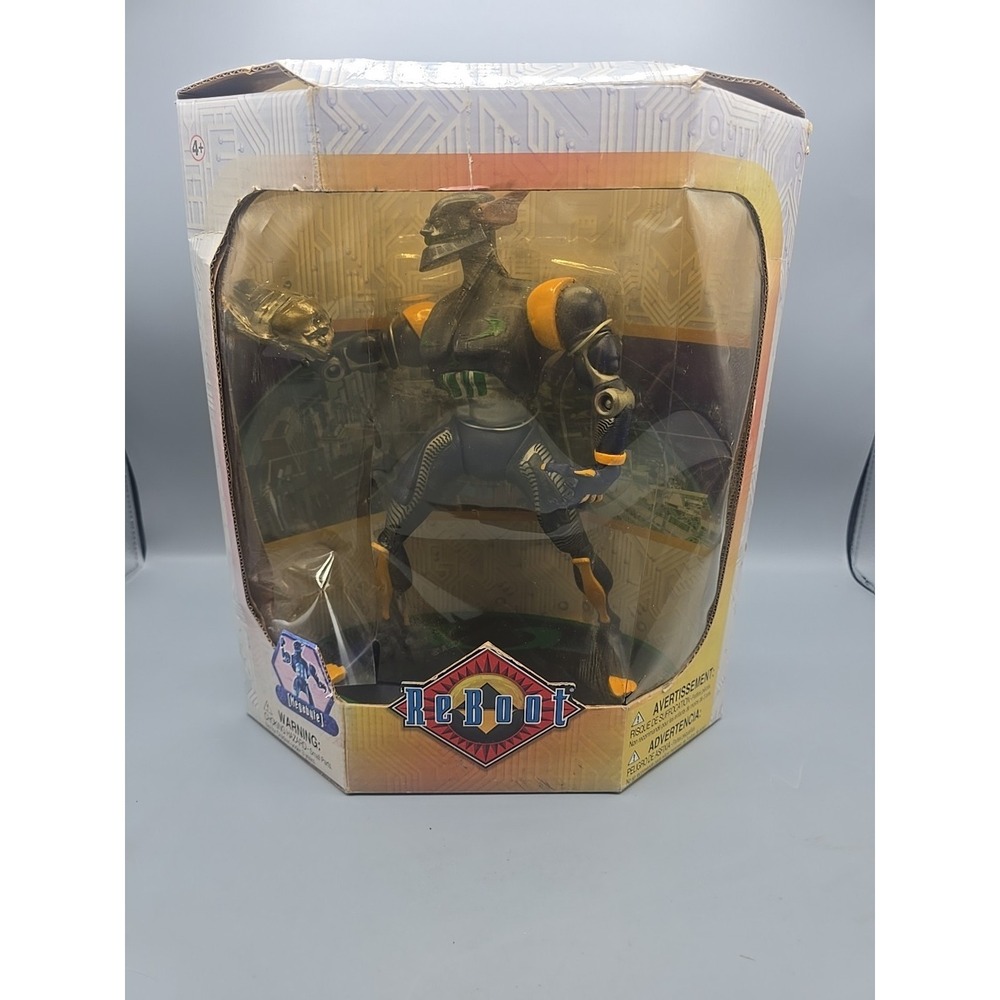 Special 10 inch Mainframe Entertainment ReBoot Megabyte Action Figure with Stand
